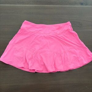 Lilly Pulitzer Corrine skort-small-flared hem-Luxletic-Coral color-UPF 50+